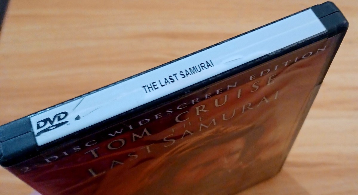 The Last Samurai DVD 2 Disc Set Tom Cruise Wide Screen Edition