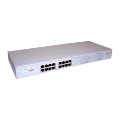 HP 3C16470 Baseline 2016 16 x Ports 10/100Base-TX Unmanaged 1U Rack-Mountable