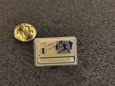 Pin's Sozialversicherte Karte Vitalkarte CPAM Boulogne Sur Mer - Pin Pins L12