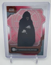 2024 Topps High Tek Emperor Palpatine Throne Room Red Diffractor 4/5