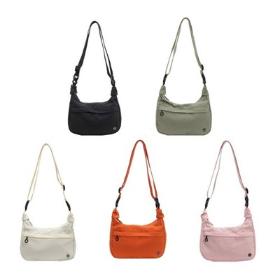 Functional Shoulder Purse for Women Nylon Crossbody Bag With Adjustable Strap