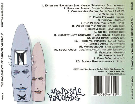 Various - The Bassments Of Badmen: Volume Two (CD, Comp