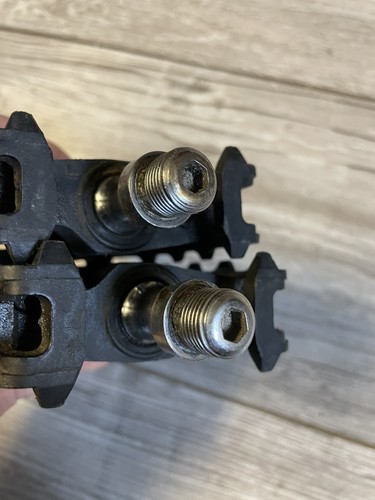 RARE Vintage MKS Grafight 2000 Pedals Set 9/16 Thread Great Condition !  - Picture 11 of 14