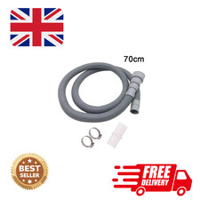 Universal Washing Machine Dishwasher Drain Waste Hose Extension Pipe Kit Tool