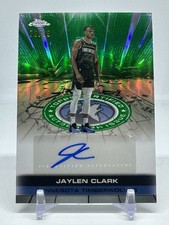 2025-26 Topps Chrome Topps Certified Green Refractor Auto JAYLEN CLARK /99