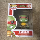 Funko Pop! Television TMNT Raphael #61 Vinyl Figure Box Damaged