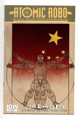 Atomic Robo: The Ring Of Fire #4, December 2015, IDW Publishing