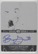 2015 Leaf Ultimate Draft Printing Plate Black 1/1 Braxton Garrett Auto a2v