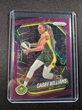 2025 Panini Prizm WNBA Gabby Williams Prizm Purple Velocity /59 Storm