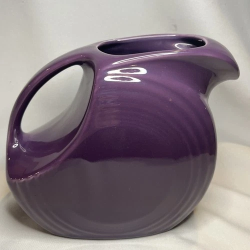 Fiesta Fiestaware Large Disc Pitcher 67oz Purple Mulberry Pitcher Fiesta Factory