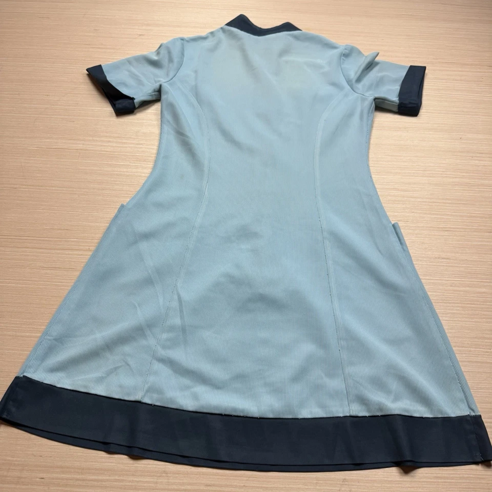 Винтажный 60-х 70-х хиппи мод коротким рукавом официантка униформа гриб платье XS 2 - Изображение 4 из 4