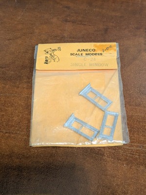 Juneco/Keystone Loco Works - HO Scale - #C-24 - Single Window - NOS