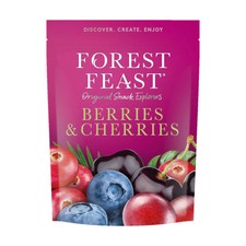 Forest Feast Berries & Cherries 170g | Premium Dried Fruit Mix Snack