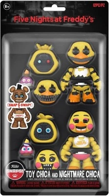 Funko Five Nights At Freddys Snaps Toy Chica Nightmare Chica FNAF Snap NEW UK