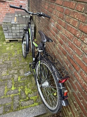 MTB Fully 26 Zoll Mountainbike   21 Gang, schwarz/grün, gut erhalten