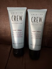 Lot 2 American Crew Fiber Cream Medium Hold 3.3 oz Each z 