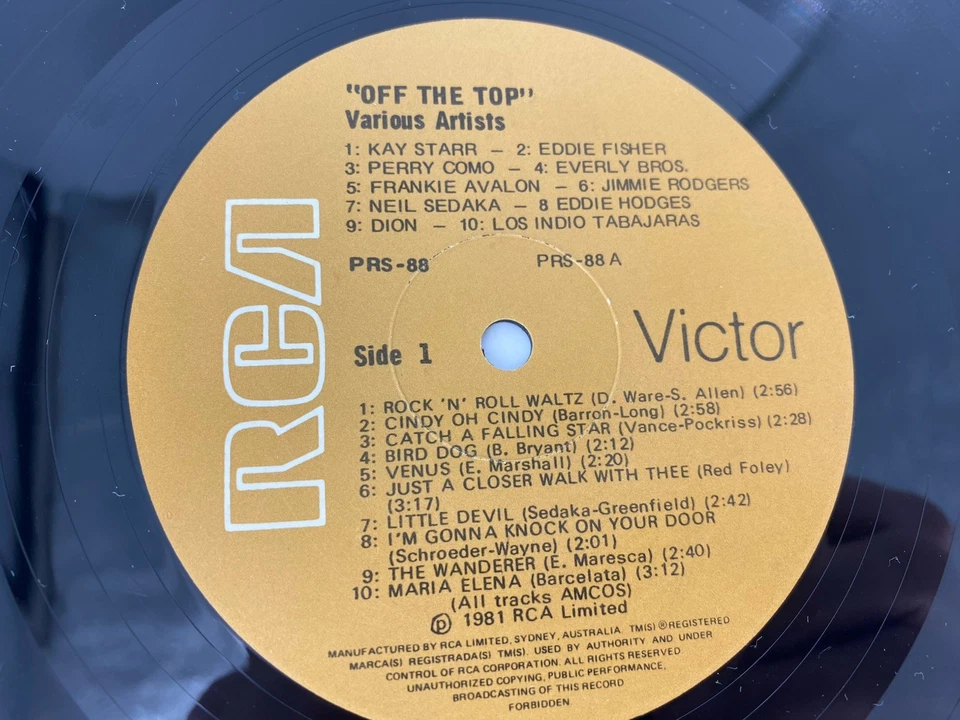 Off the Top - Compilation - 12" Vinyl Record LP VG+ - Image 3 of 4