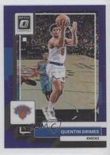 2022-23 Panini Donruss Optic Purple Prizm Quentin Grimes #2 14dq