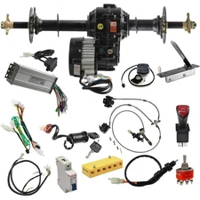 30" Rear Axle kit 48V 1000w Electric Differential Cart Golf Kart Mini Bike ATV