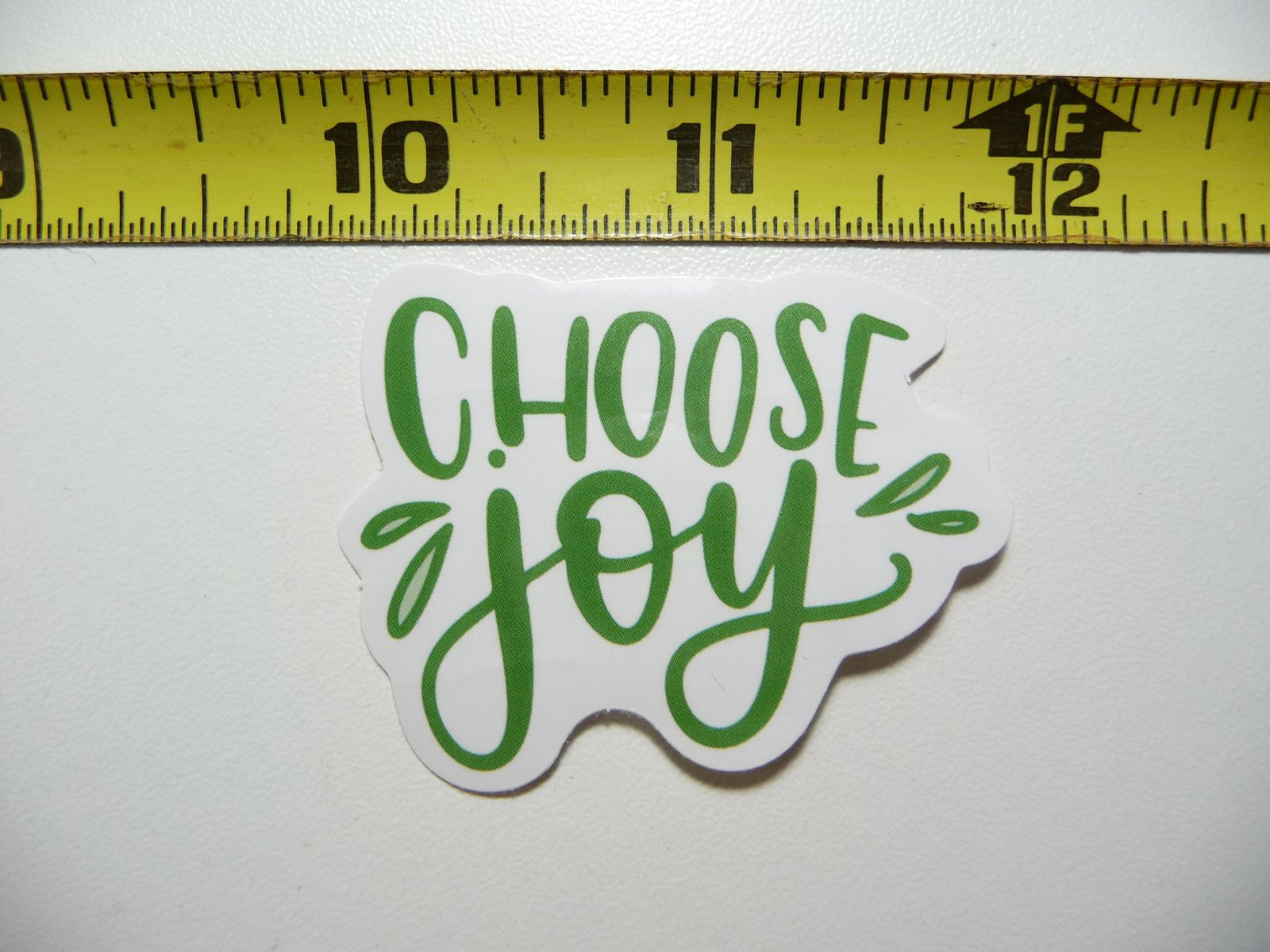 Choose Joy Positive Motivational Decal Sticker for Daily Inspiration