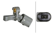 Hinterachse Links Hella 6PU 358 218-371 Sensor, Raddrehzahl FüR Audi,Vw