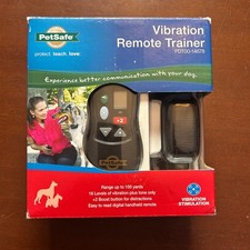 PetSafe Vibration Remote Trainer PDT00-14678 300 Foot Range 16 Levels Vibration