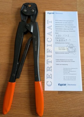Tyco Electronics 1490047-1 Crimpzange Type W