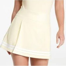 Calia Women's Truelight 15 Golf Skort in Yellow Color, Size 12