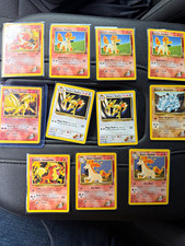 Pokemon Gym Leader 1st Edition Blaine's Lot 11 cards Charmeleon Ninetales & more