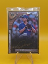 2025 Topps Museum Collection Shota Imanaga 2/10 Gold Framed Auto Gold Ink 🔥 