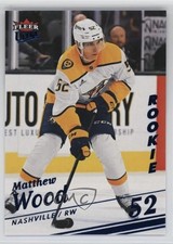 2025-26 Upper Deck Fleer Ultra Rookies Ice 33/100 Matthew Wood #179 12af