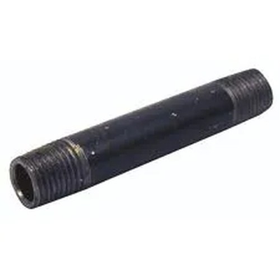 #ad Mueller 398120 Black Pipe Nipple 1 2quot; x 18quot; Black Steel High Pressure Connection $28.95