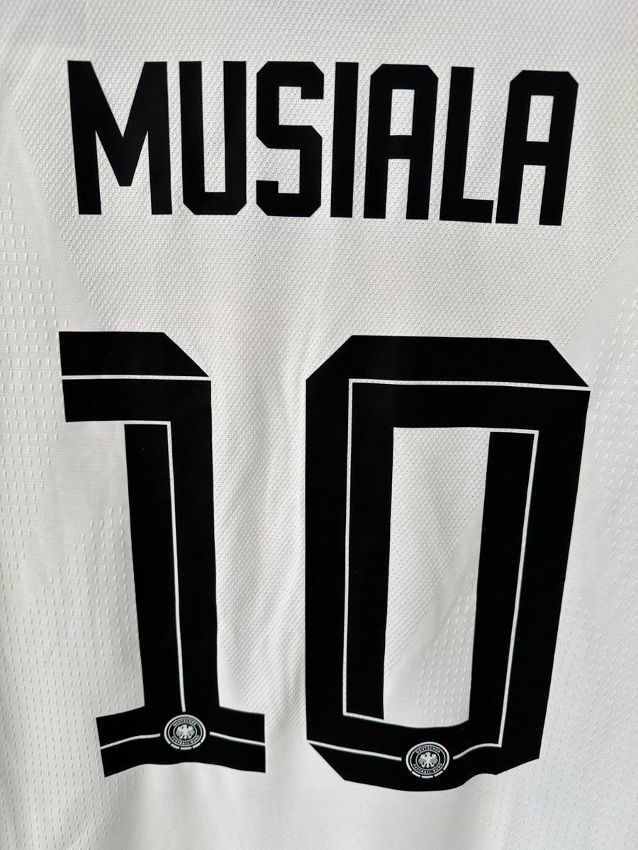 Germany 2026 Authentic Home Football Shirt #10 Musiala Adidas