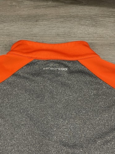 Ping Herren Medium 1/4 Zip Pullover SensorCool grau & orange - Bild 8 von 9