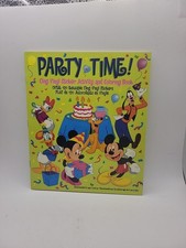 SANDYLION Disney's Mickey Minnie Party Time Over 120 Reusable Stickers Coloring