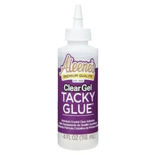 Aleenes Clear Tacky All Purpose Glue Bonding Gel 4oz for crafts