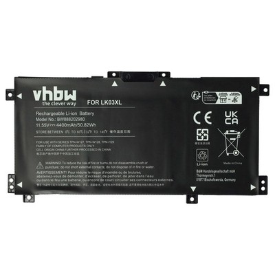 Akku für HP Envy 17 bw0001ng BW0002NB BW0001NV BW0000NK AE195NZ 4400mAh 11,55V