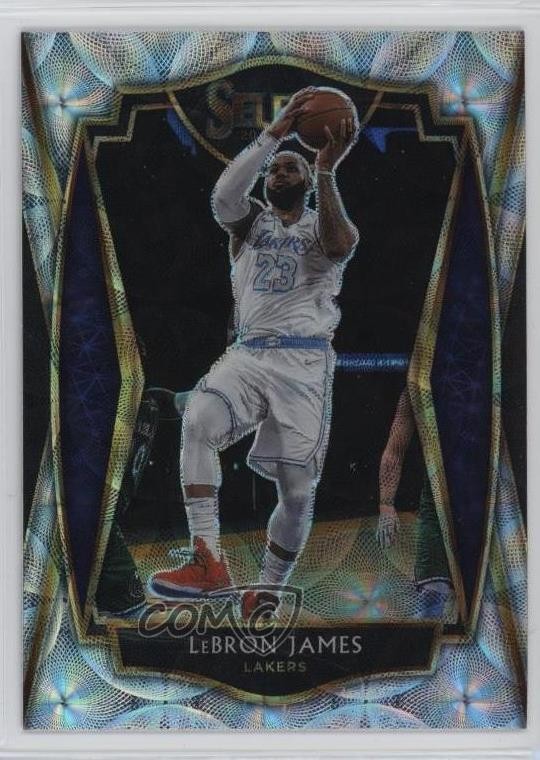 2020-21 Panini Select Premier Level Scope Prizm LeBron James #113 pe8