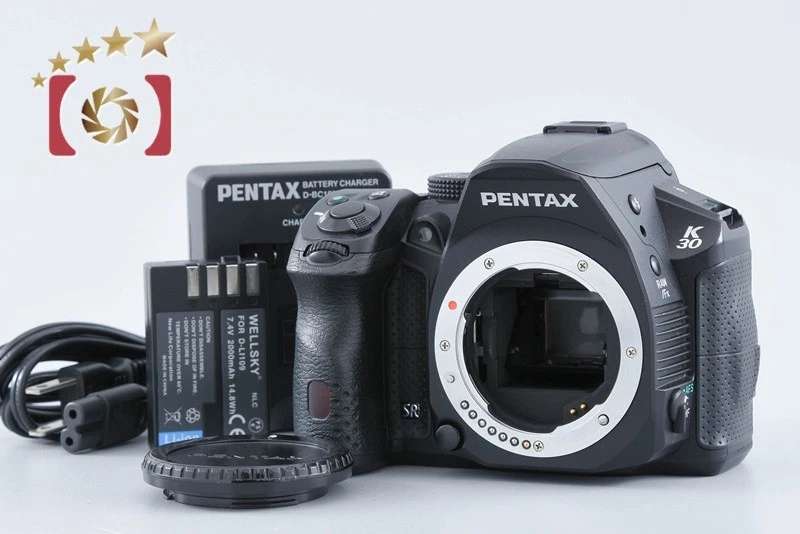 PENTAX K-30 Negro 16.3 MP DSLR Cuerpo de la cámara de Japón - Imagen 2 de 4