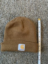 Brown Carhartt Youth Beanie One Size Fits Most