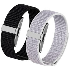 2 Pack Nylon Loop Sport Replacement Strap Compatible with Hume Band,Adjustabl...