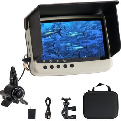 Underwater Camera & Fish Finder 5.5 Inch OLED 1080P Waterproof Ice Fishing with
