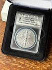 2019 AMERICAN SILVER EAGLE 1oz FINE SILVER DOLLAR COIN; 31.103G 999 SILVER