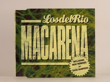 LOS DEL RIO MACARENA (D64) 5 Track CD Single with Picture Sleeve RCA