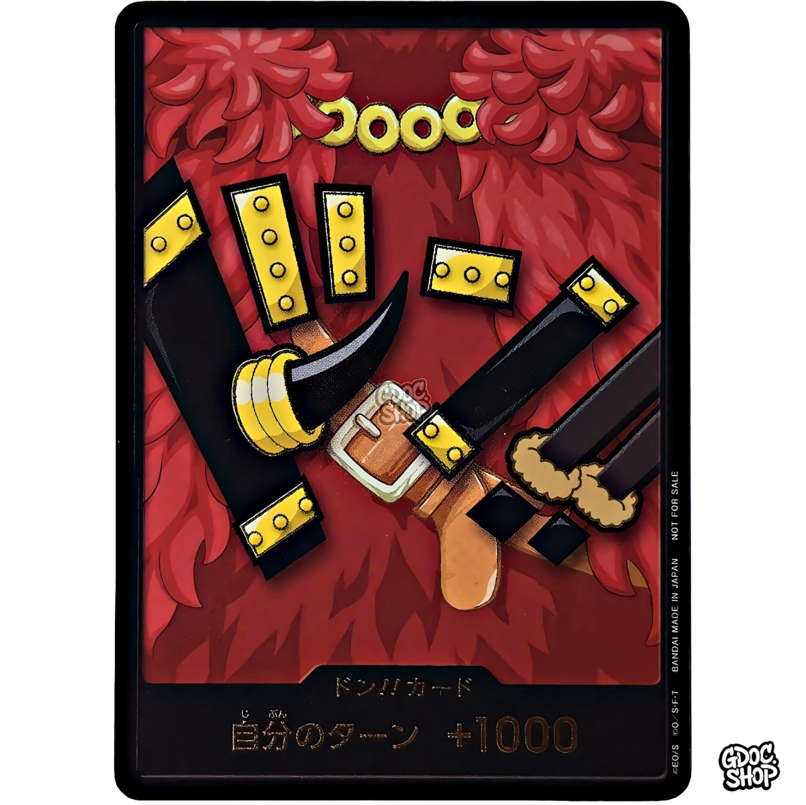 One Piece Card Game DON!! Monkey D. Luffy Elbaph Outfit Promo Japanese