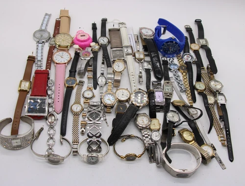 F x50 Ladies Quartz Wristwatches Inc Timex, Lorus Etc Not Tested