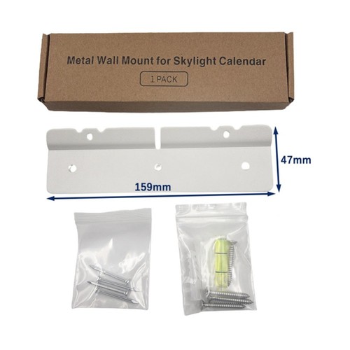 For 15” Calendars No-Drill Wall Mount Drywall Friendly Flush-Mount Design - Picture 7 of 12