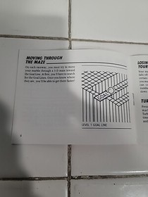 MARBLE MADNESS : (NES , 1988) = **INSTRUCTION MANUAL ONLY**