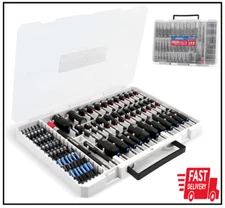 80-Piece Magnetic Impact Nut Driver Set Metric & SAE with Socket Adapters