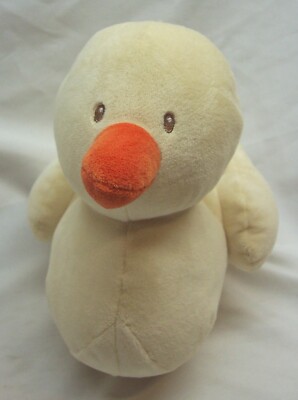 Baby Gund SOFT LIGHT YELLOW NURSERY TIME WEBBER DUCK 8'' Plush Stuffed Animal Toy